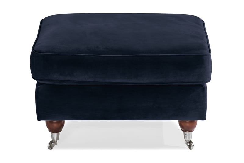 Jalkarahi New Castle Sametti - Yönsininen - Huonekalut - Tuoli & nojatuoli - Jakkara & jalkarahi - Rahi