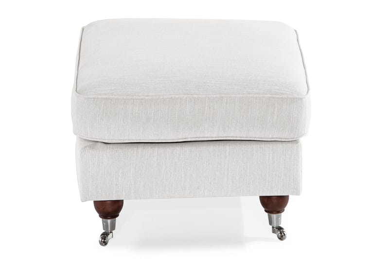 Jalkarahi New Castle - Pellavanbeige - Huonekalut - Tuoli & nojatuoli - Jakkara & jalkarahi - Rahi