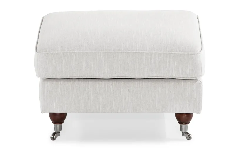 Jalkarahi New Castle - Pellavanbeige - Huonekalut - Tuoli & nojatuoli - Jakkara & jalkarahi - Rahi