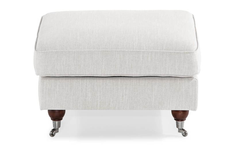 Jalkarahi New Castle - Pellavanbeige - Huonekalut - Tuoli & nojatuoli - Jakkara & jalkarahi - Rahi