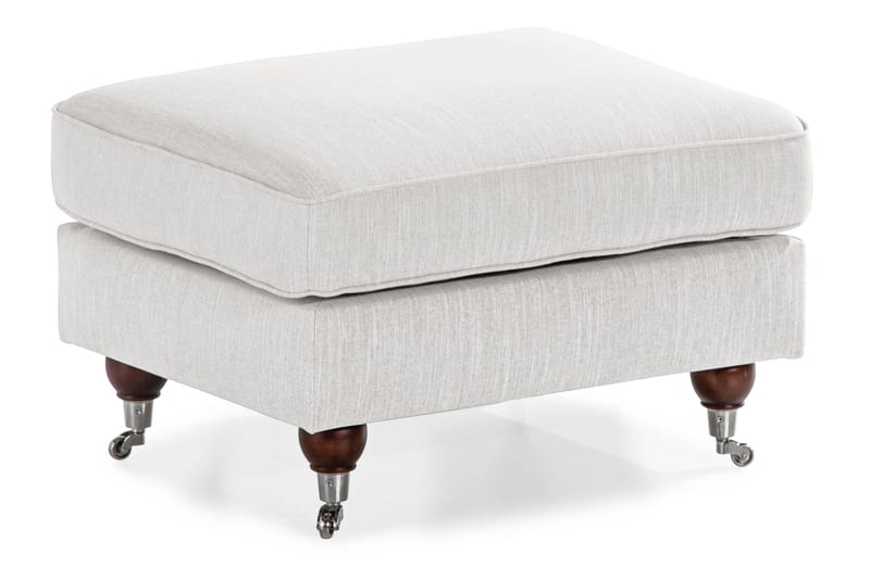 Jalkarahi New Castle - Pellavanbeige - Huonekalut - Tuoli & nojatuoli - Jakkara & jalkarahi - Rahi