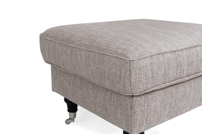 Jalkarahi Oxford Classic - Harmaa/Ruskea - Huonekalut - Tuoli & nojatuoli - Jakkara & jalkarahi - Rahi