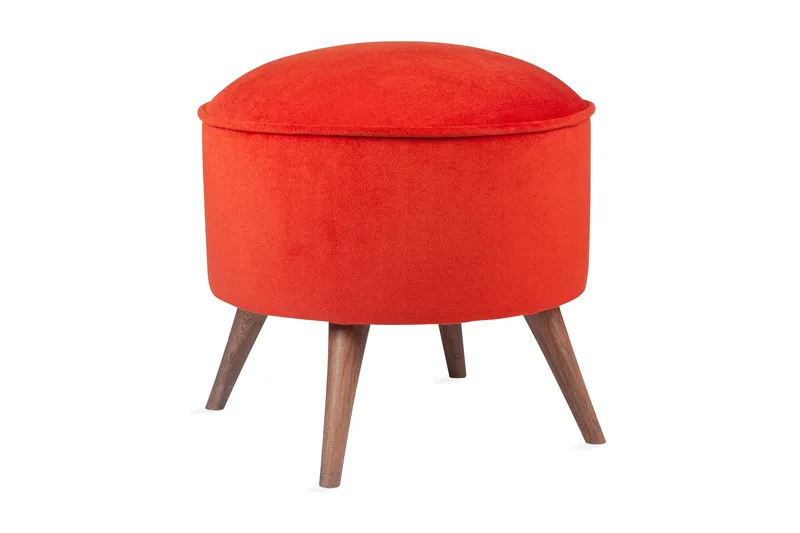 Jalkarahi Rakyia - Punainen - Huonekalut - Tuoli & nojatuoli - Jakkara & jalkarahi - Rahi