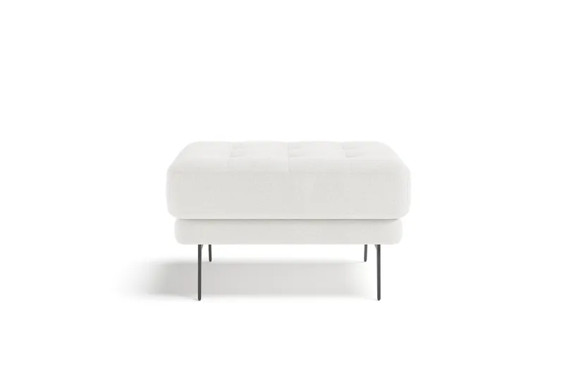 Jalkarahi Samella 78 cm Suorakaide - Valkoinen - Huonekalut - Tuoli & nojatuoli - Jakkara & jalkarahi - Rahi