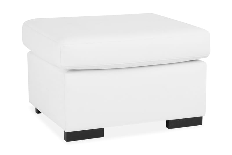 Jalkarahi Sit Down 70x60 cm Sekoitenahka - Valkoinen - Huonekalut - Tuoli & nojatuoli - Jakkara & jalkarahi - Rahi