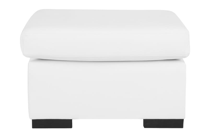 Jalkarahi Sit Down 70x60 cm Sekoitenahka - Valkoinen - Huonekalut - Tuoli & nojatuoli - Jakkara & jalkarahi - Rahi