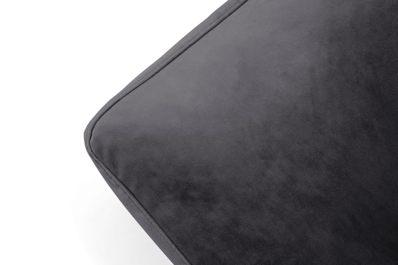 Jalkarahi Webber Sametti - Tummanharmaa Messinki - Huonekalut - Tuoli & nojatuoli - Jakkara & jalkarahi - Rahi