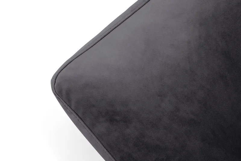 Jalkarahi Webber Sametti - Tummanharmaa Messinki - Huonekalut - Tuoli & nojatuoli - Jakkara & jalkarahi - Rahi