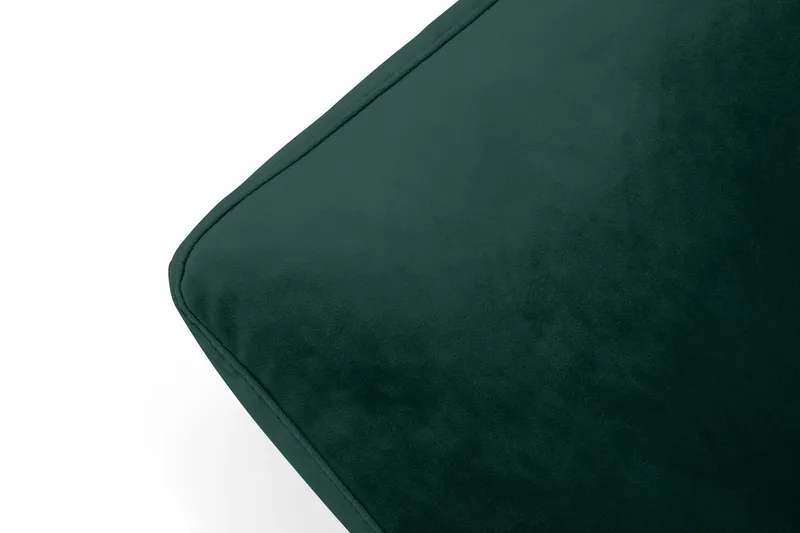 Jalkarahi Webber Sametti - Tummanvihreä Messinki - Huonekalut - Tuoli & nojatuoli - Jakkara & jalkarahi - Rahi