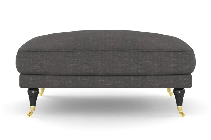 Jalkarahi Webber - Tummanharmaa Messinki - Huonekalut - Tuoli & nojatuoli - Jakkara & jalkarahi - Rahi