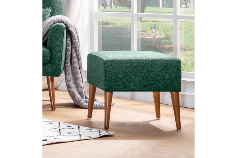 Jalkarahi Yankovich - Vihreä - Huonekalut - Tuoli & nojatuoli - Jakkara & jalkarahi - Rahi