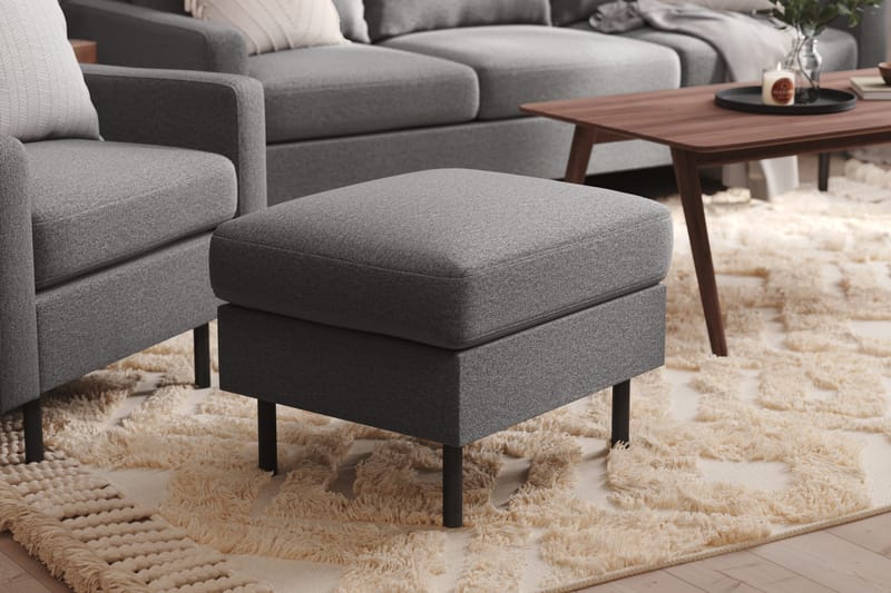 Jalkarahi Peppe - Vaaleanharmaa - Huonekalut - Tuoli & nojatuoli - Jakkara & jalkarahi - Rahi