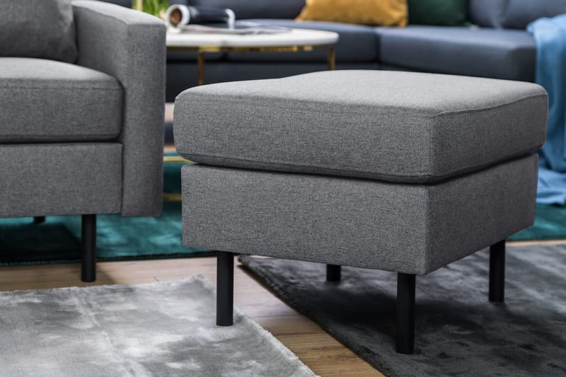 Jalkarahi Peppe - Vaaleanharmaa - Huonekalut - Tuoli & nojatuoli - Jakkara & jalkarahi - Rahi