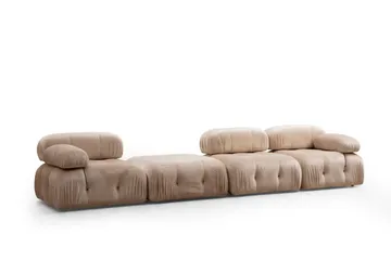 Jalkarahimoduuli Belgin 95 cm - Beige - Huonekalut - Tuoli & nojatuoli - Jakkara & jalkarahi - Rahi
