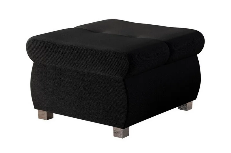 Jalkatuki Cerys 60 cm, Musta