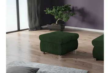 Jalkatuki Cerys 60 cm - Vihreä - Huonekalut - Tuoli & nojatuoli - Jakkara & jalkarahi - Rahi
