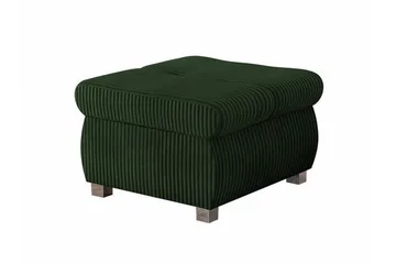 Jalkatuki Cerys 60 cm - Vihreä - Huonekalut - Tuoli & nojatuoli - Jakkara & jalkarahi - Rahi