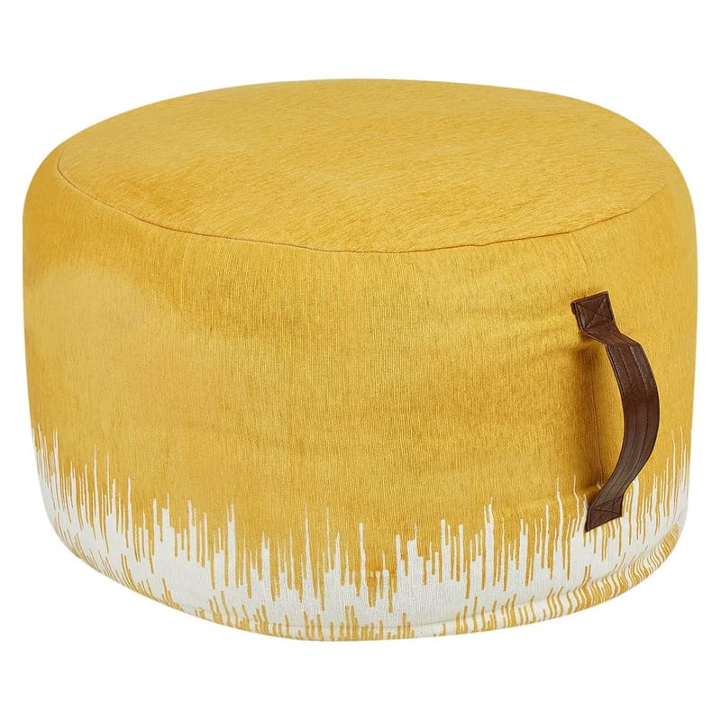 Rahi Kawai - Keltainen, valkoinen - Huonekalut - Tuoli & nojatuoli - Jakkara & jalkarahi - Säkkirahi