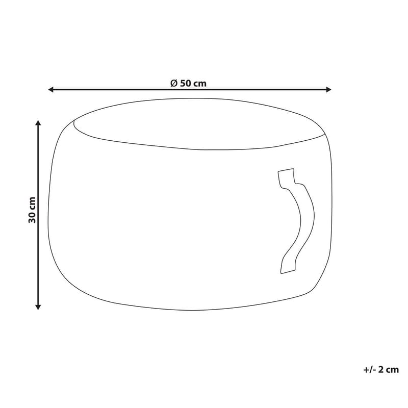 Rahi Kawai - Vihreä, valkoinen - Huonekalut - Tuoli & nojatuoli - Jakkara & jalkarahi - Säkkirahi