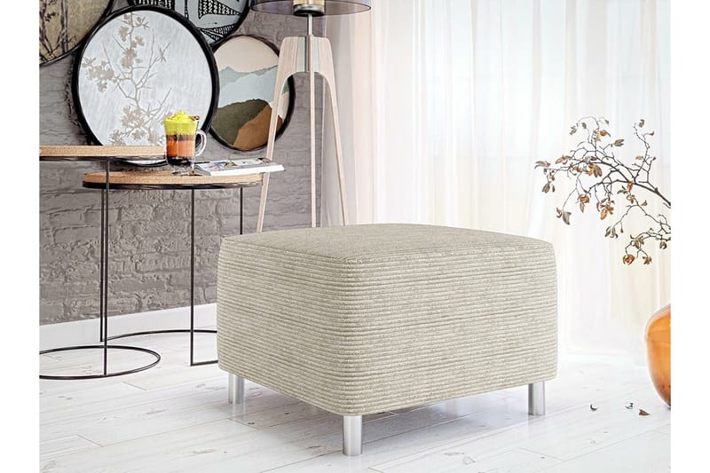 Kintore Fotpall 56 cm beige - Huonekalut - Tuoli & nojatuoli - Jakkara & jalkarahi - Rahi