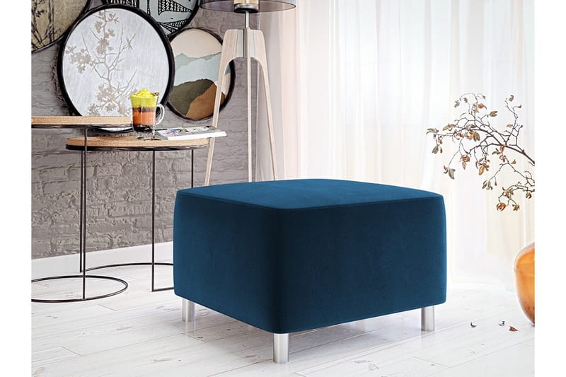 Kintore Fotpall 56 cm Dark blue - Huonekalut - Tuoli & nojatuoli - Jakkara & jalkarahi - Rahi