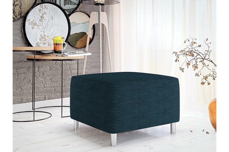 Kintore Fotpall 56 cm Dark blue - Huonekalut - Tuoli & nojatuoli - Jakkara & jalkarahi - Rahi