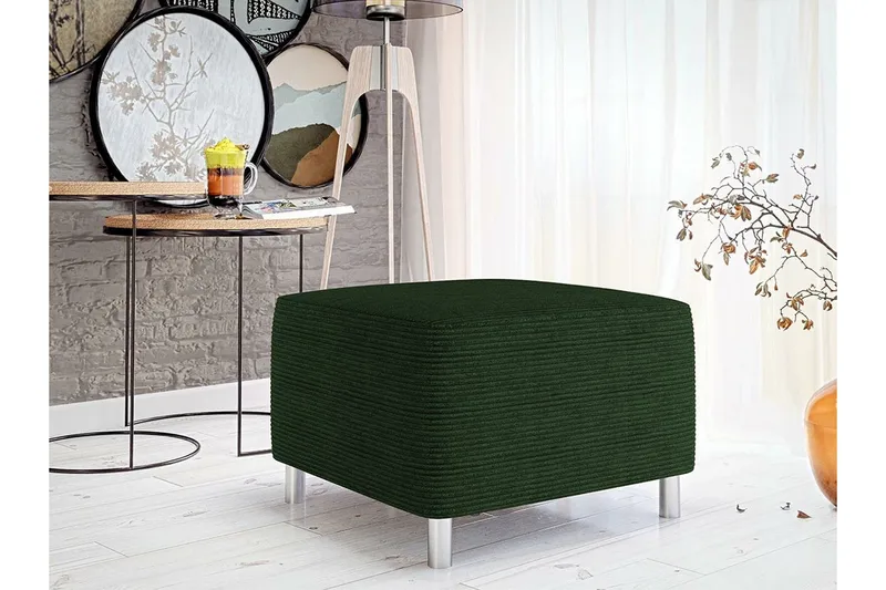 Kintore Fotpall 56 cm Dark green - Huonekalut - Tuoli & nojatuoli - Jakkara & jalkarahi - Rahi