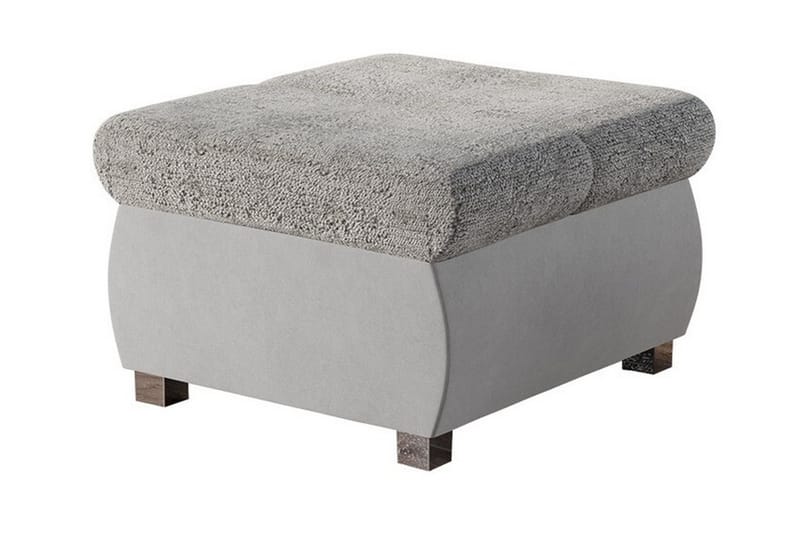 Kintore Fotpall 60 cm NO_BRAND Light grey/Dark grey, undefined