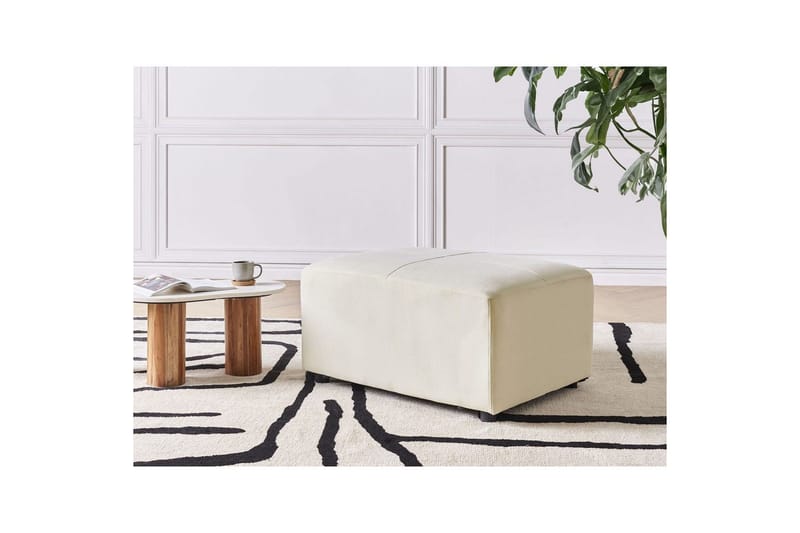 Rahi Kohlo Beige/musta - Beige/musta - Huonekalut - Tuoli & nojatuoli - Jakkara & jalkarahi - Rahi