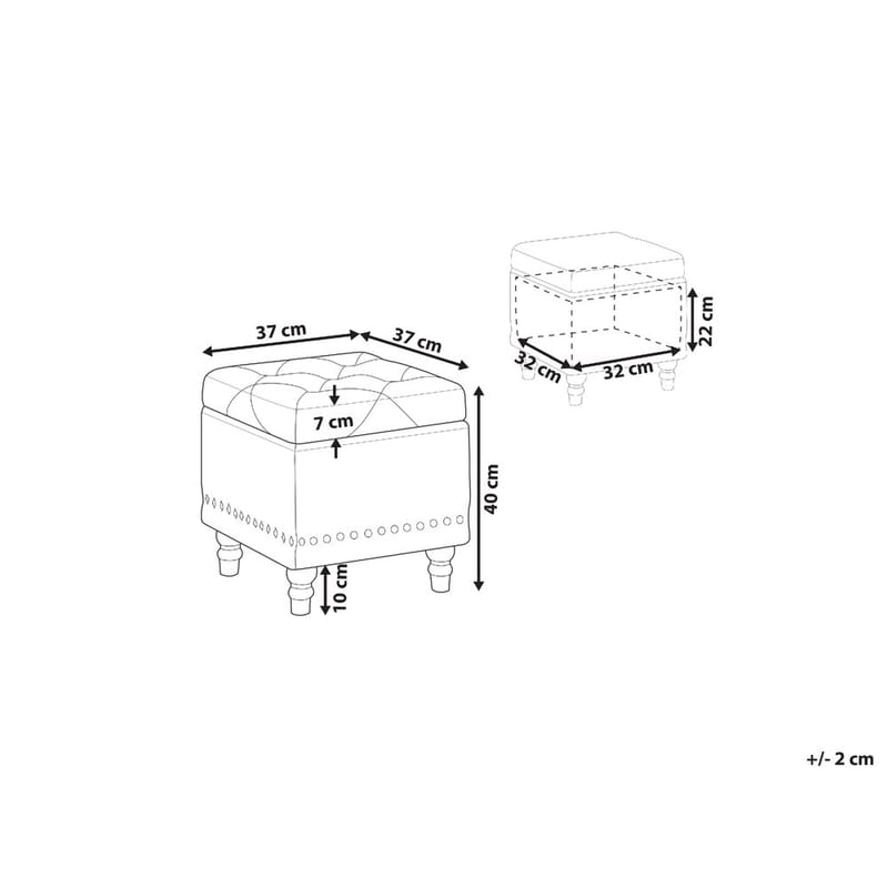 Rahi Loretto - Beige - Huonekalut - Tuoli & nojatuoli - Jakkara & jalkarahi - Säkkirahi