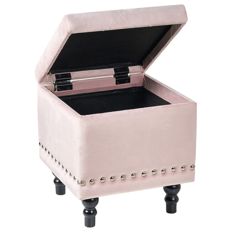 Rahi Loretto - Roosa, Musta - Huonekalut - Tuoli & nojatuoli - Jakkara & jalkarahi - Säkkirahi