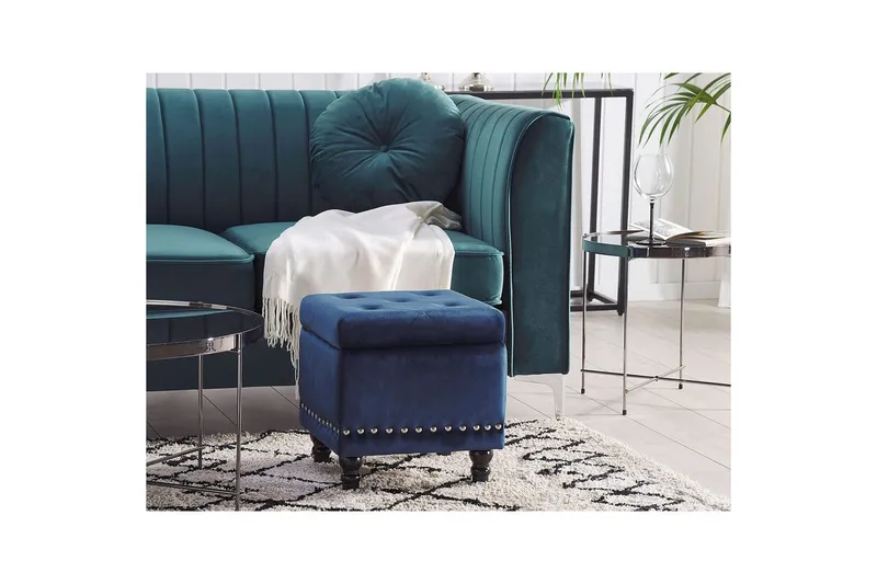 Rahi Loretto Sininen - Sininen - Huonekalut - Tuoli & nojatuoli - Jakkara & jalkarahi - Säkkirahi