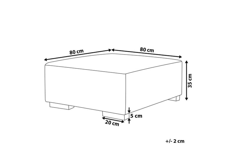 Rahi Lungo Beige - Beige - Huonekalut - Tuoli & nojatuoli - Jakkara & jalkarahi - Rahi