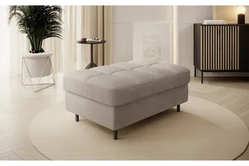 Manoti Rahi 104 cm - Beige - Huonekalut - Tuoli & nojatuoli - Jakkara & jalkarahi - Rahi - Rahi säilytystilalla