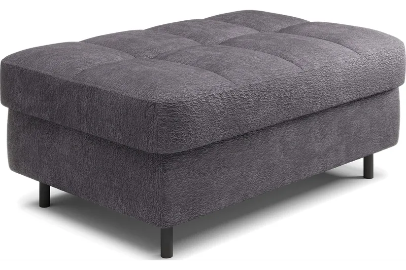 Manoti Rahi 104 cm - Tummanharmaa - Huonekalut - Tuoli & nojatuoli - Jakkara & jalkarahi - Rahi - Rahi säilytystilalla