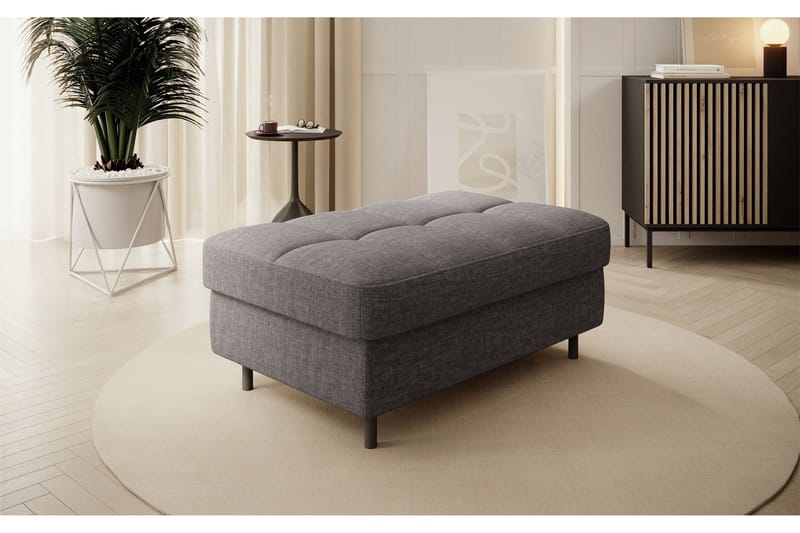 Manoti Rahi 104 cm - Tummanharmaa - Huonekalut - Tuoli & nojatuoli - Jakkara & jalkarahi - Rahi - Rahi säilytystilalla