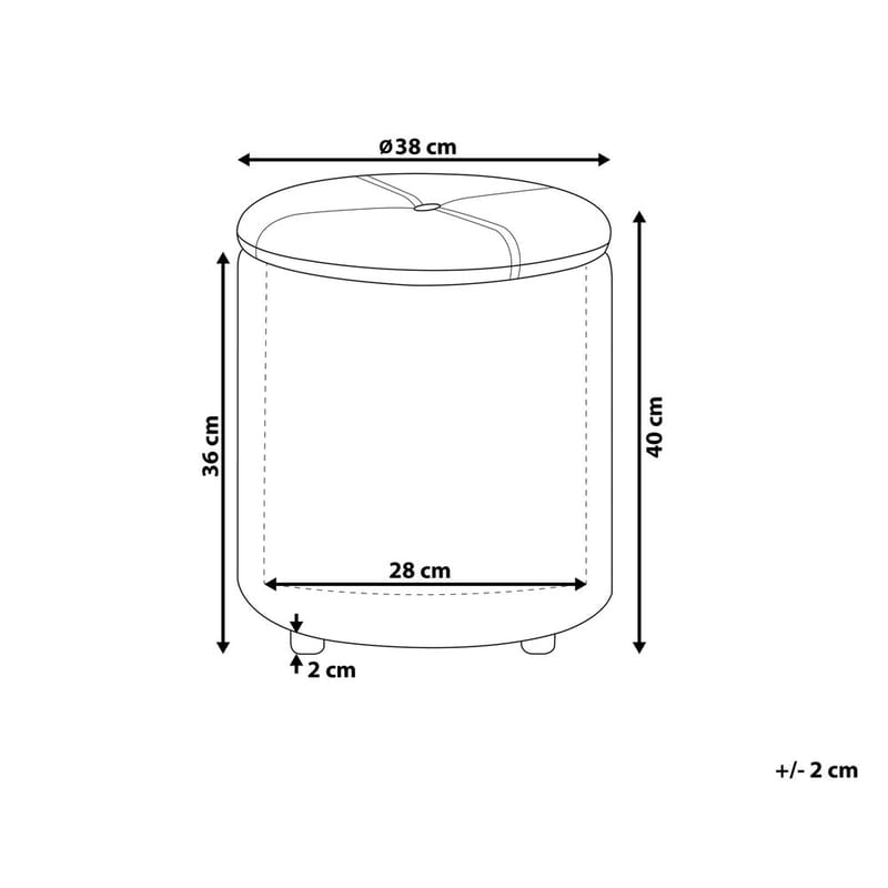 Rahi Maryland - Beige - Huonekalut - Tuoli & nojatuoli - Jakkara & jalkarahi - Säkkirahi