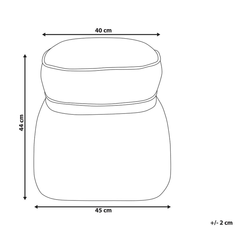 Rahi Monterey - Huonekalut - Tuoli & nojatuoli - Jakkara & jalkarahi - Säkkirahi