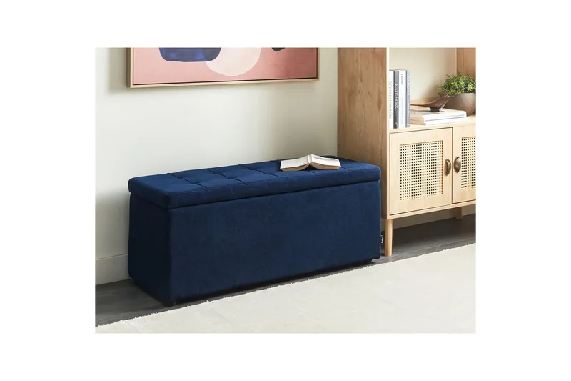 Rahi Orem Sininen/Musta - Sininen/Musta - Huonekalut - Tuoli & nojatuoli - Jakkara & jalkarahi - Rahi