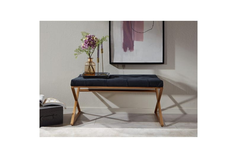 Penkki Wohnling verhoiltu Chesterfield-ilme sametilla yksittäinen kehys - yksittäinen kehys - Huonekalut - Tuoli & nojatuoli - Jakkara & jalkarahi - Rahi - Chesterfield-rahi