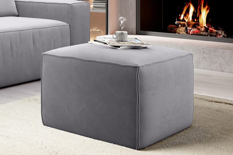 Rahi Kandari - Vaaleanharmaa - Huonekalut - Tuoli & nojatuoli - Jakkara & jalkarahi - Rahi