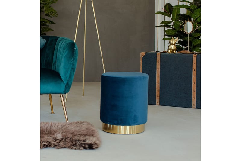 Rahi La Perla Sininen - Huonekalut - Tuoli & nojatuoli - Jakkara & jalkarahi - Rahi