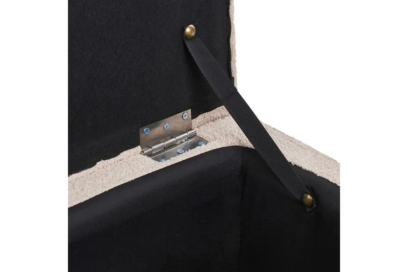 Rahi Michigan Beige - Beige - Huonekalut - Tuoli & nojatuoli - Jakkara & jalkarahi - Rahi - Chesterfield-rahi