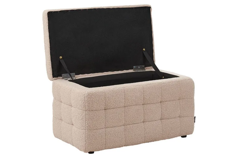 Rahi Michigan Beige - Beige - Huonekalut - Tuoli & nojatuoli - Jakkara & jalkarahi - Rahi - Chesterfield-rahi