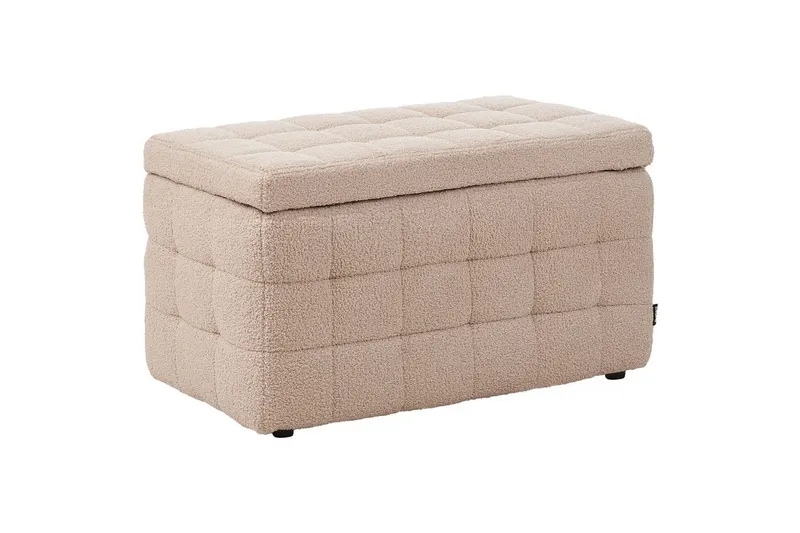 Rahi Michigan Beige - Beige - Huonekalut - Tuoli & nojatuoli - Jakkara & jalkarahi - Rahi - Chesterfield-rahi