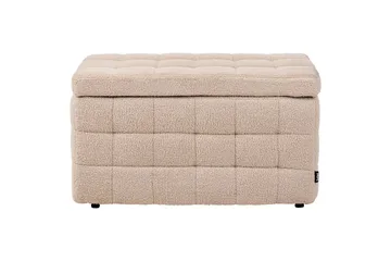 Rahi Michigan Beige - Beige - Huonekalut - Tuoli & nojatuoli - Jakkara & jalkarahi - Rahi - Chesterfield-rahi