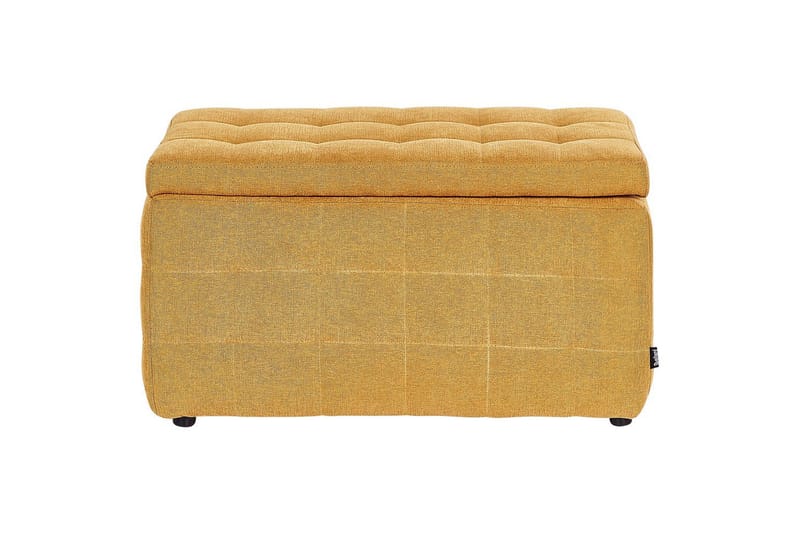 Rahi Michigan Keltainen - Keltainen - Huonekalut - Tuoli & nojatuoli - Jakkara & jalkarahi - Rahi - Chesterfield-rahi