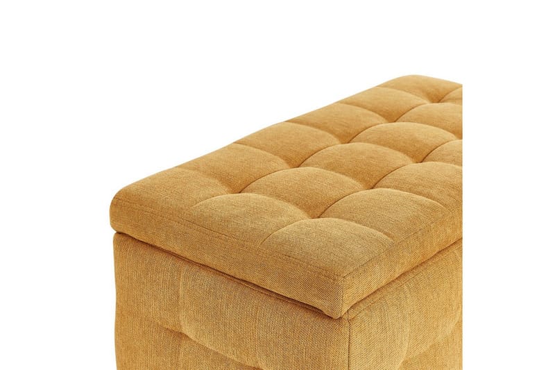 Rahi Michigan Keltainen - Keltainen - Huonekalut - Tuoli & nojatuoli - Jakkara & jalkarahi - Rahi - Chesterfield-rahi