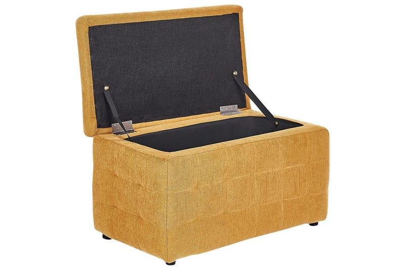 Rahi Michigan Keltainen - Keltainen - Huonekalut - Tuoli & nojatuoli - Jakkara & jalkarahi - Rahi - Chesterfield-rahi