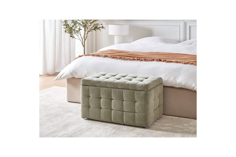 Rahi Michigan Oliivinvihreä - Oliivinvihreä - Huonekalut - Tuoli & nojatuoli - Jakkara & jalkarahi - Rahi - Chesterfield-rahi